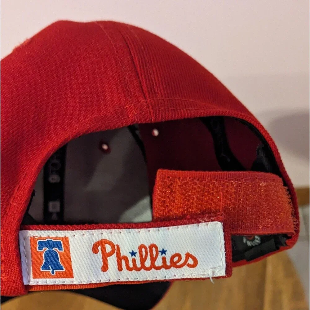 Phillies New Era 9Forty Youth Snapback Cap 2022 World Series Logo Adjustable